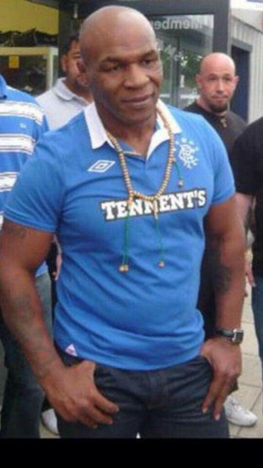 Mike tyson rangers shirt new arrivals